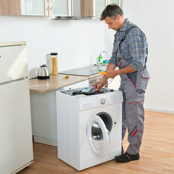 can you walk me through the steps of troubleshooting my washer issue in Bayou Vista